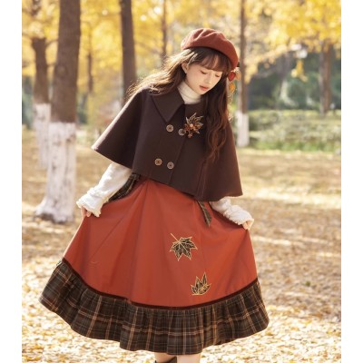 Cyans Qing Shattered Pocket Watch​ Cape(Pre-Order/2 Colours/Full Payment Without Shipping)